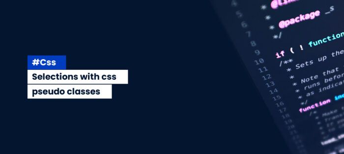 Making selections with Css pseudo-selectors